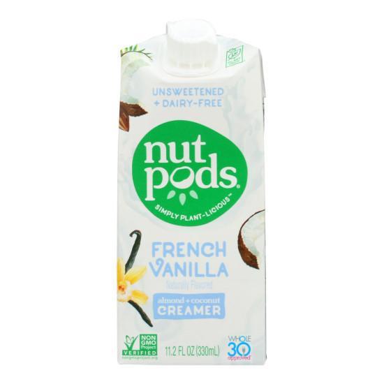 NUT PODS 11.2FLOZ FRENCH VANILLA   UNSWEETENED ALMOND+COCONUT CREAMER  