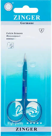 ZINGER 1ct CUTICLE SCISSORS 