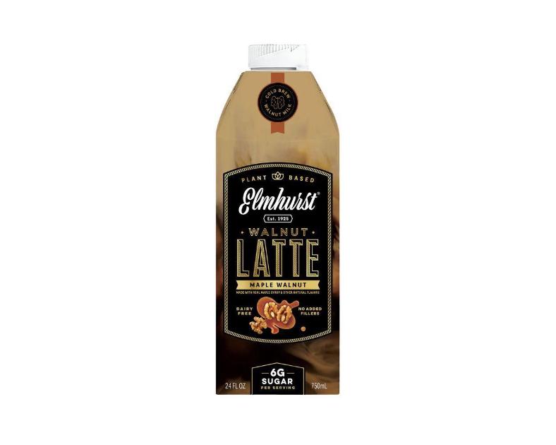 ELMHURST 25.4FLOZ WALNUT LATTE  MAPLE WALNUT 