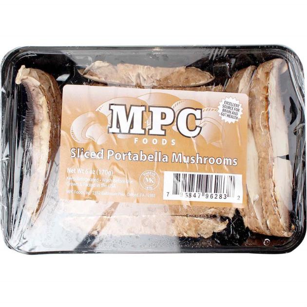 MPC FOODS 6oz SLICED PORTABELLA MUSHROOMS