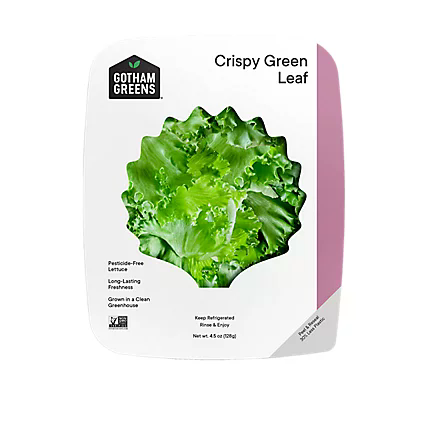 GOTHAM GREENS 4.5oz CRISPY GREEN LEAF
