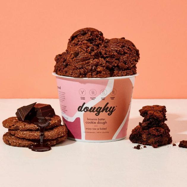 DOUGHY 6OZ BROWNIE BATTER COOKIE DOUGH