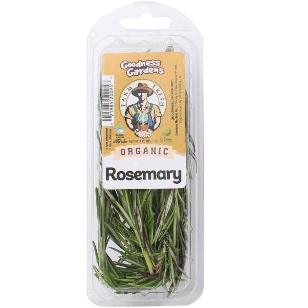 GOODNESS GARDENS 0.75oz ORGANIC ROSEMARY