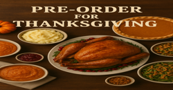PRE-ORDER 8-10 lbs TURKEY