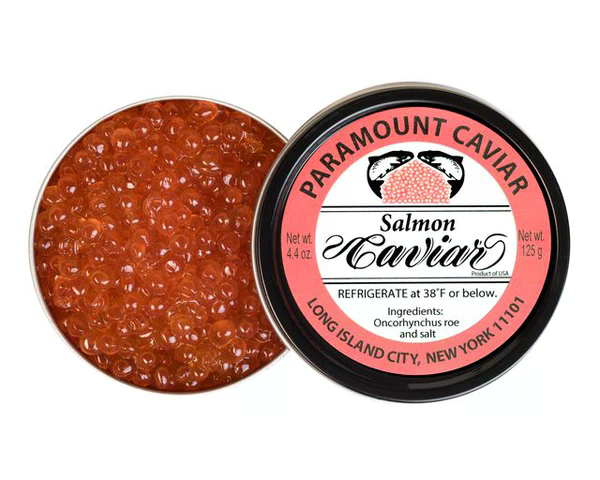 PRE-ORDER PARAMOUNT 2oz SALMON ROE CAVIAR