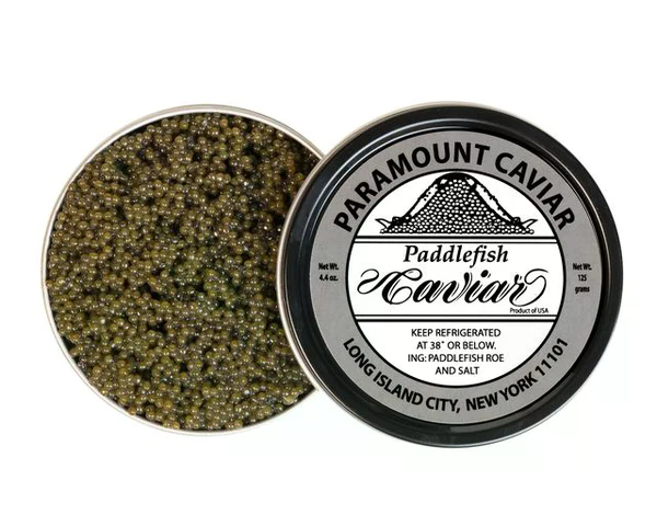 PRE-ORDER PARAMOUNT 1oz PADDLEFISH ROE CAVIAR