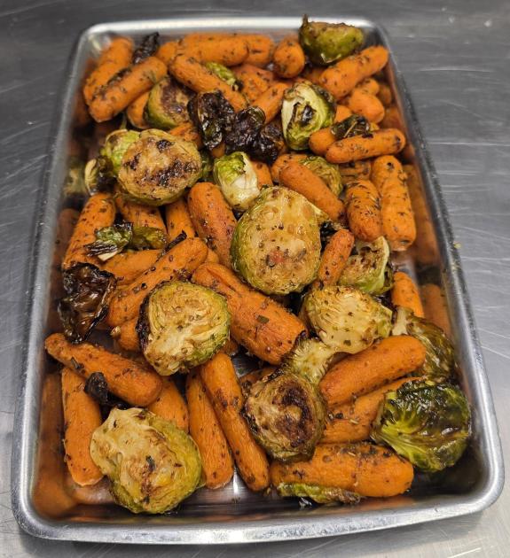 PRE-ORDER ROASTED BRUSSEL SPROUTS & CARROTS , Weight, 0.00 lb