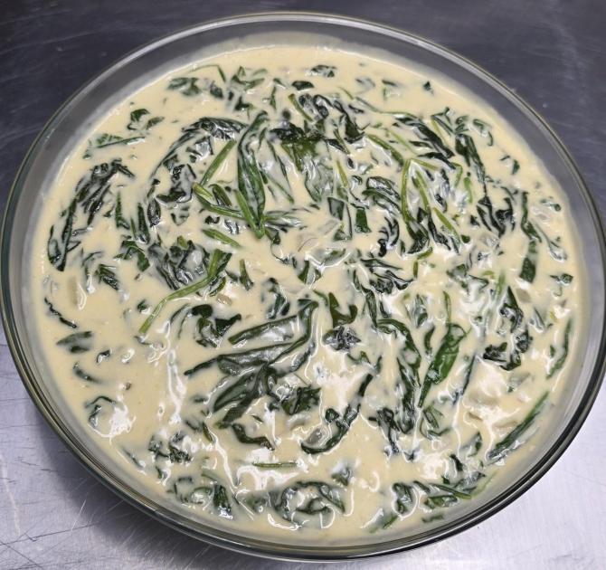 PRE-ORDER CREAMY SPINACH, Weight, 0.00 lb